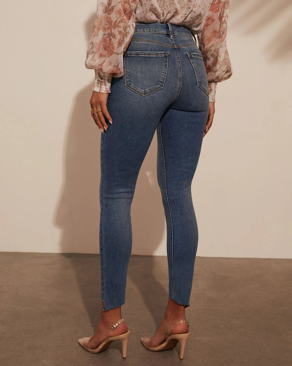 Alba High Rise Skinny Jeans