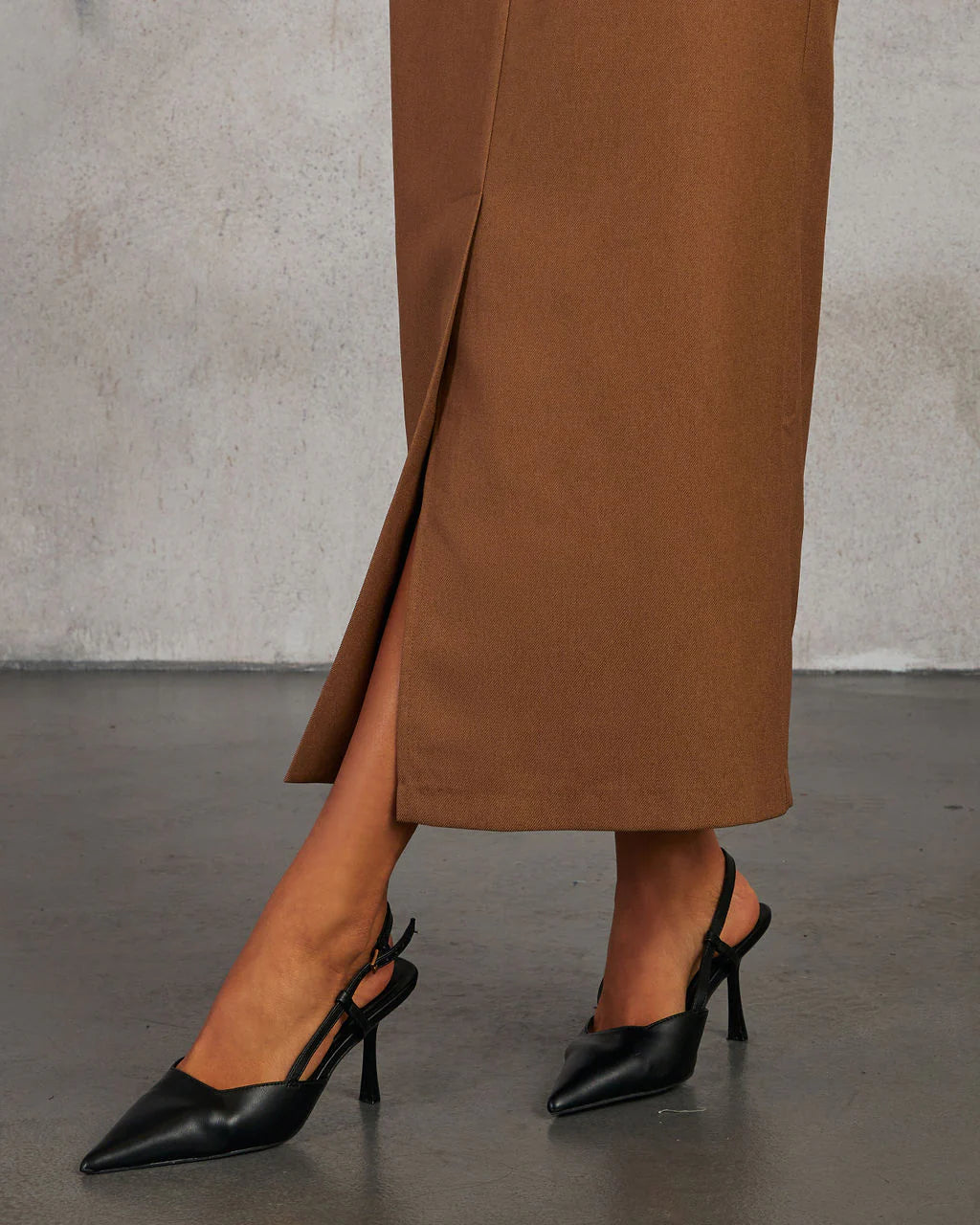 Rita Front Slit Maxi Skirt