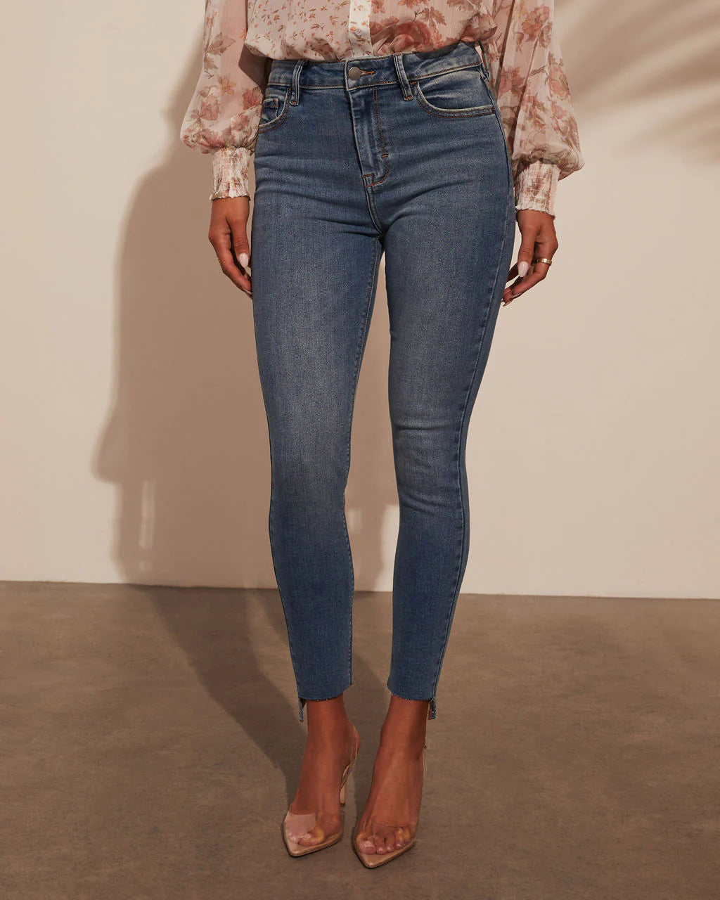 Alba High Rise Skinny Jeans