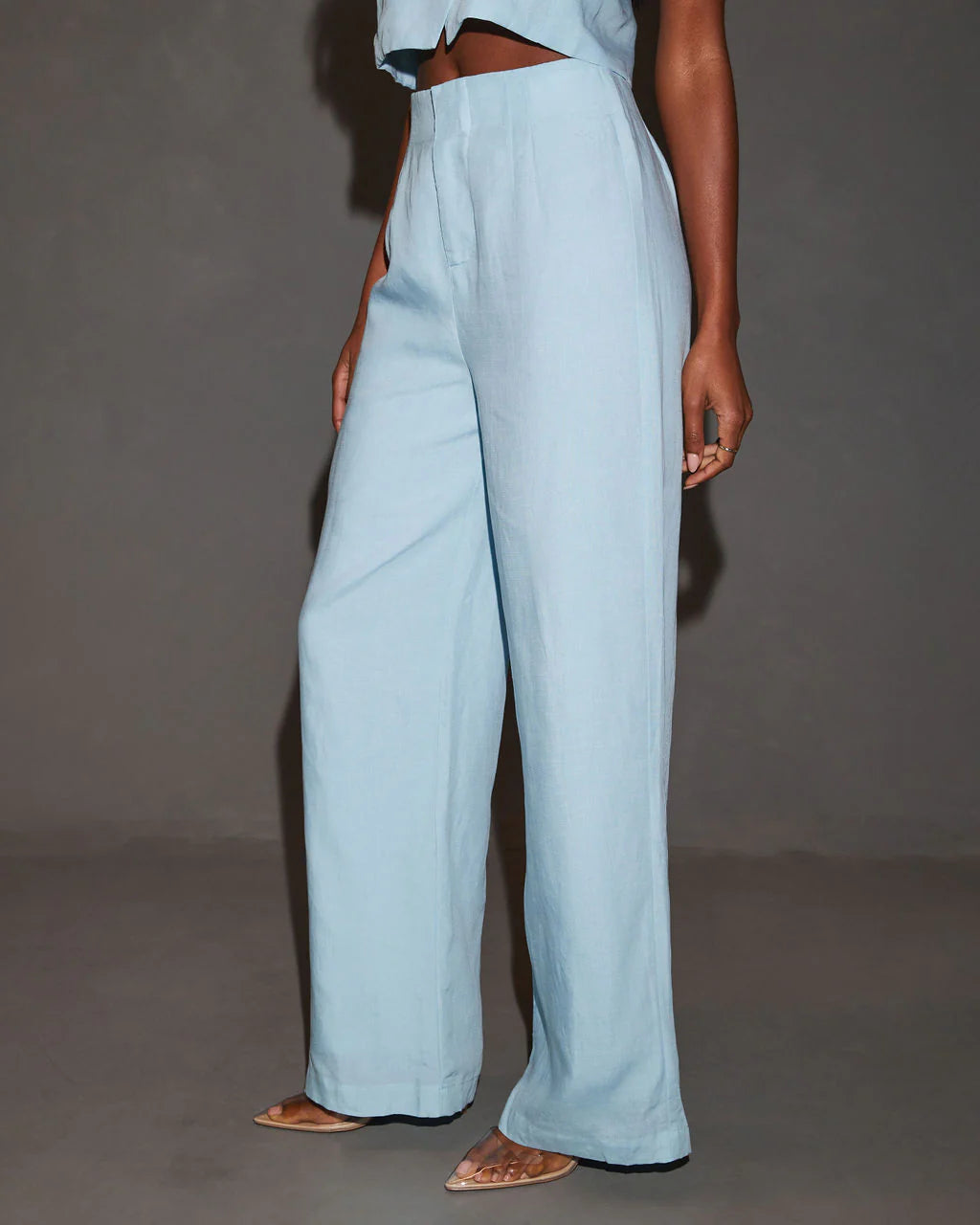 Adley High Rise Straight Leg Trousers