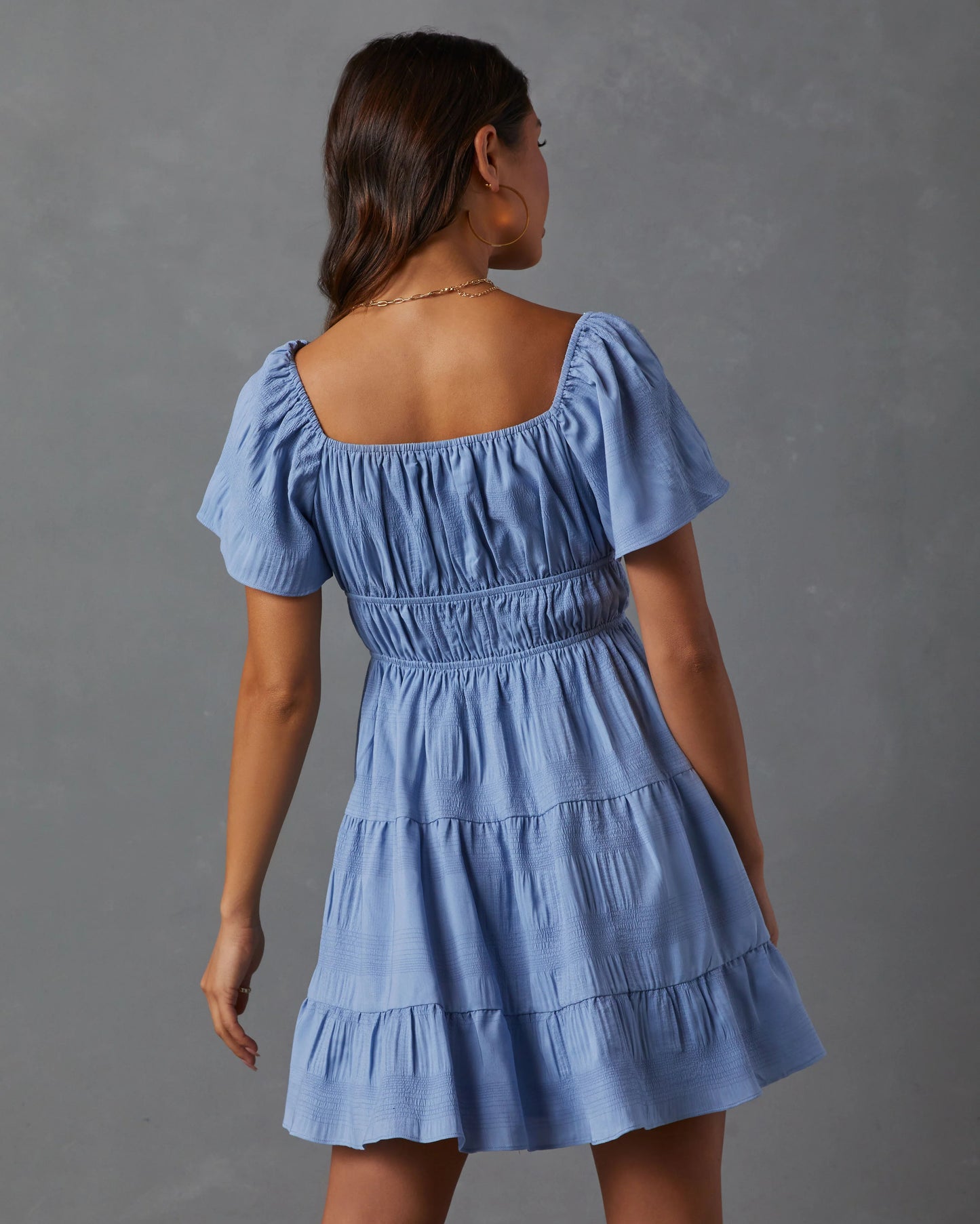 Pure Essence Tiered Babydoll Dress