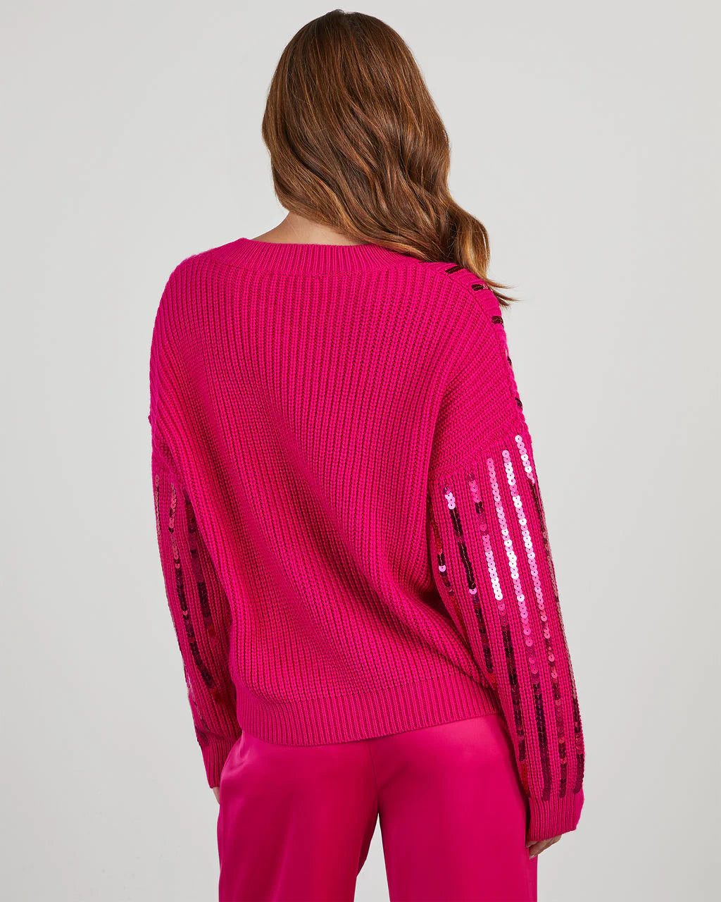 Rue Sequin Stripe Sweater