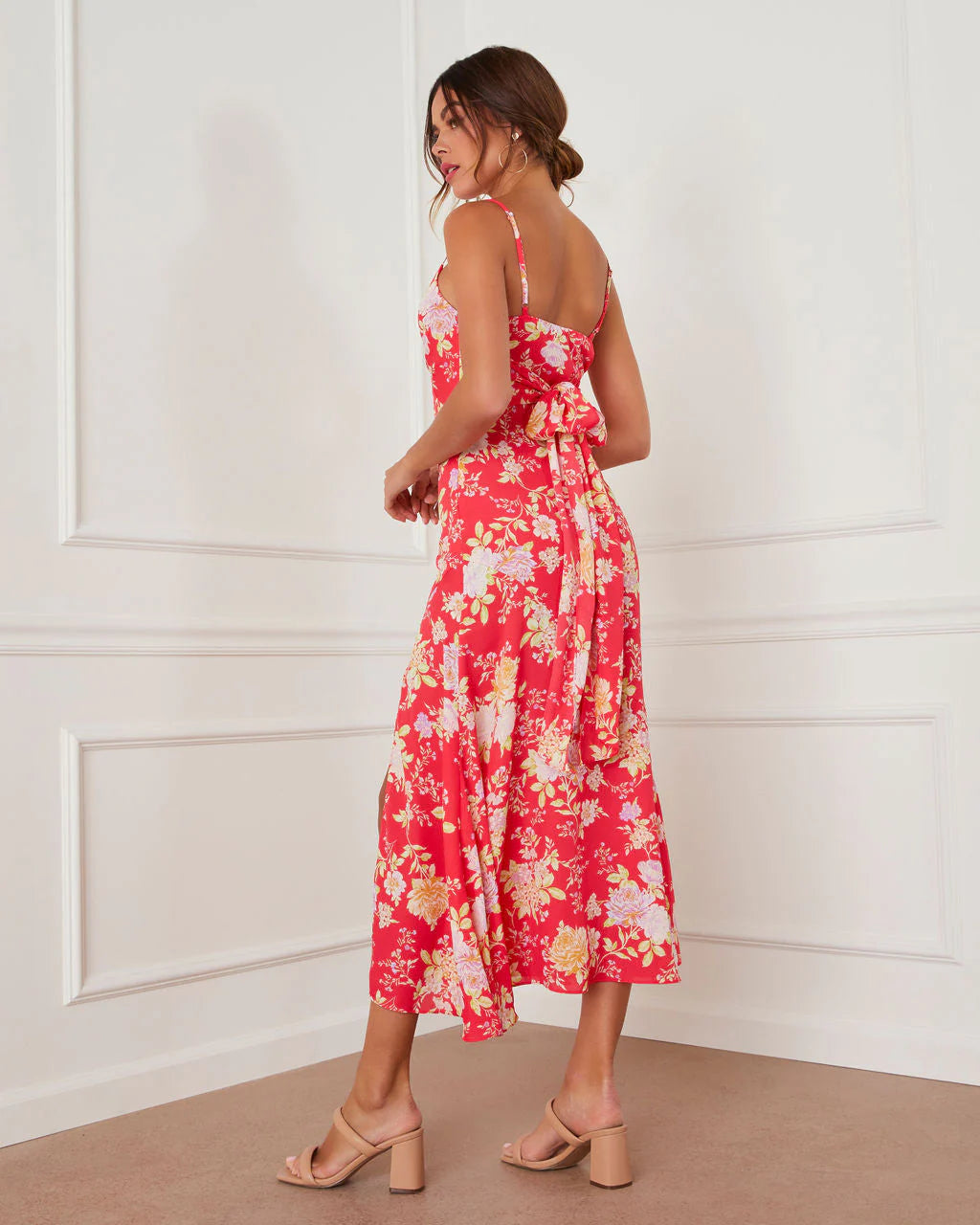 Blossoming Wildflower Midi Dress