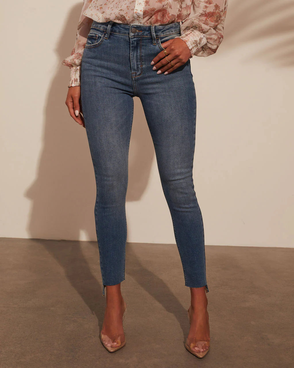 Alba High Rise Skinny Jeans