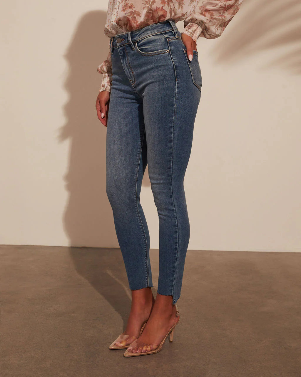 Alba High Rise Skinny Jeans