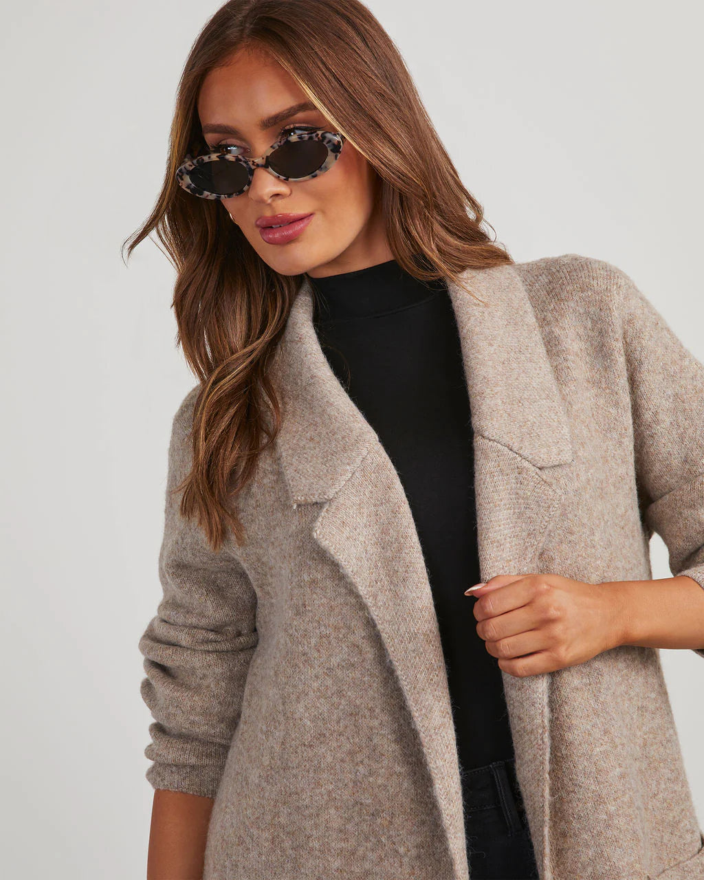 Alexia Pocketed Duster Cardigan