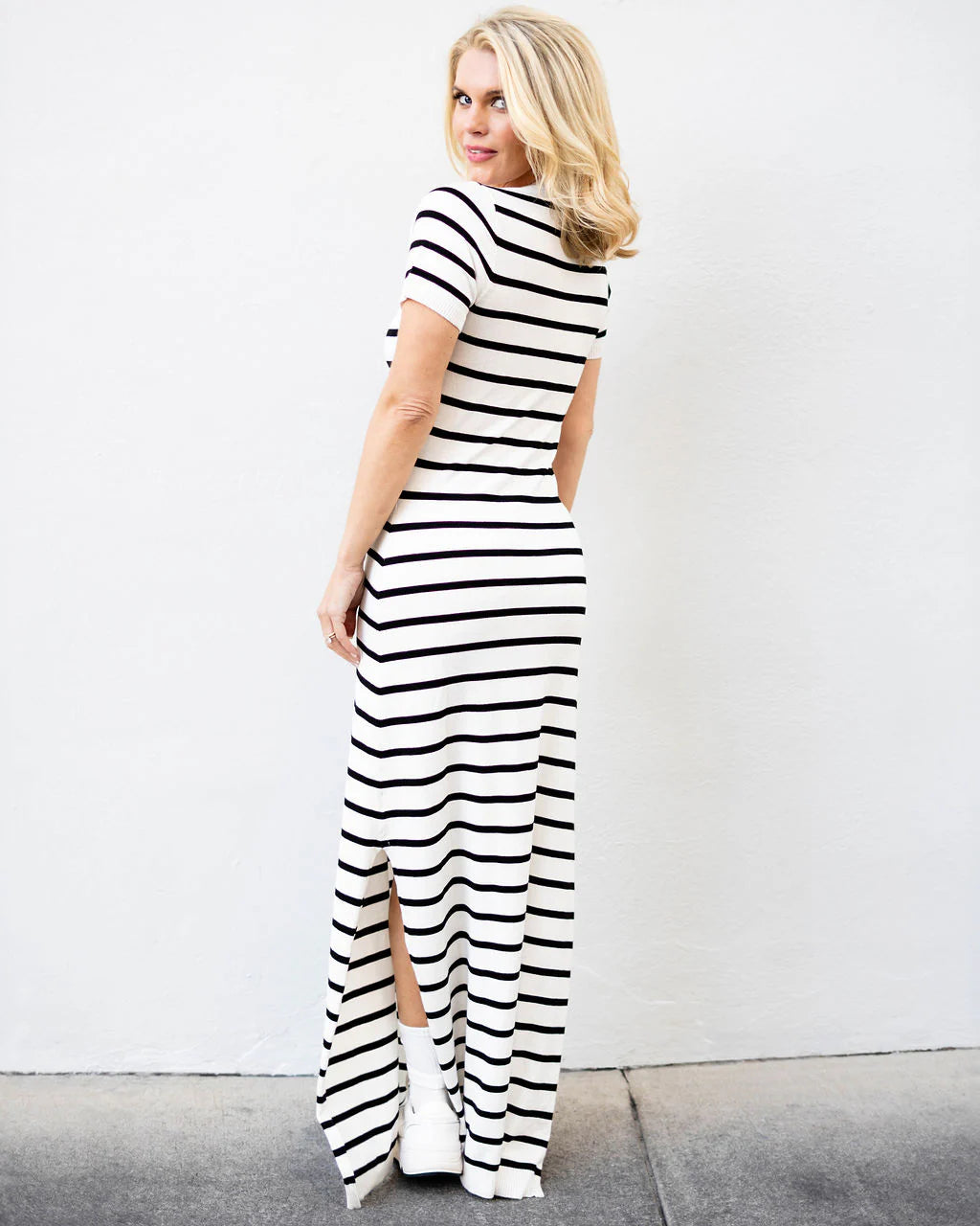 Essential Striped Maxi Dress