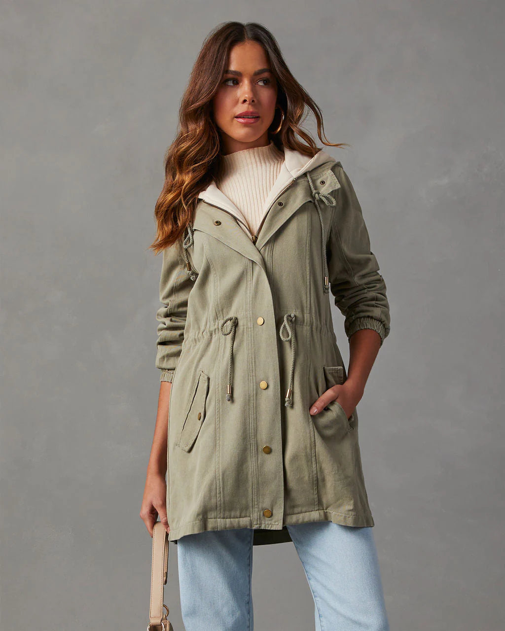 Russell Hooded Parka Jacket