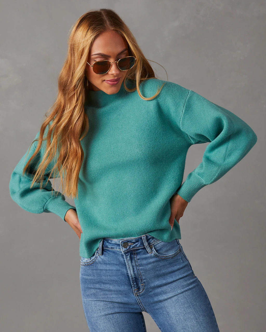 Amsterdam Mock Neck Sweater